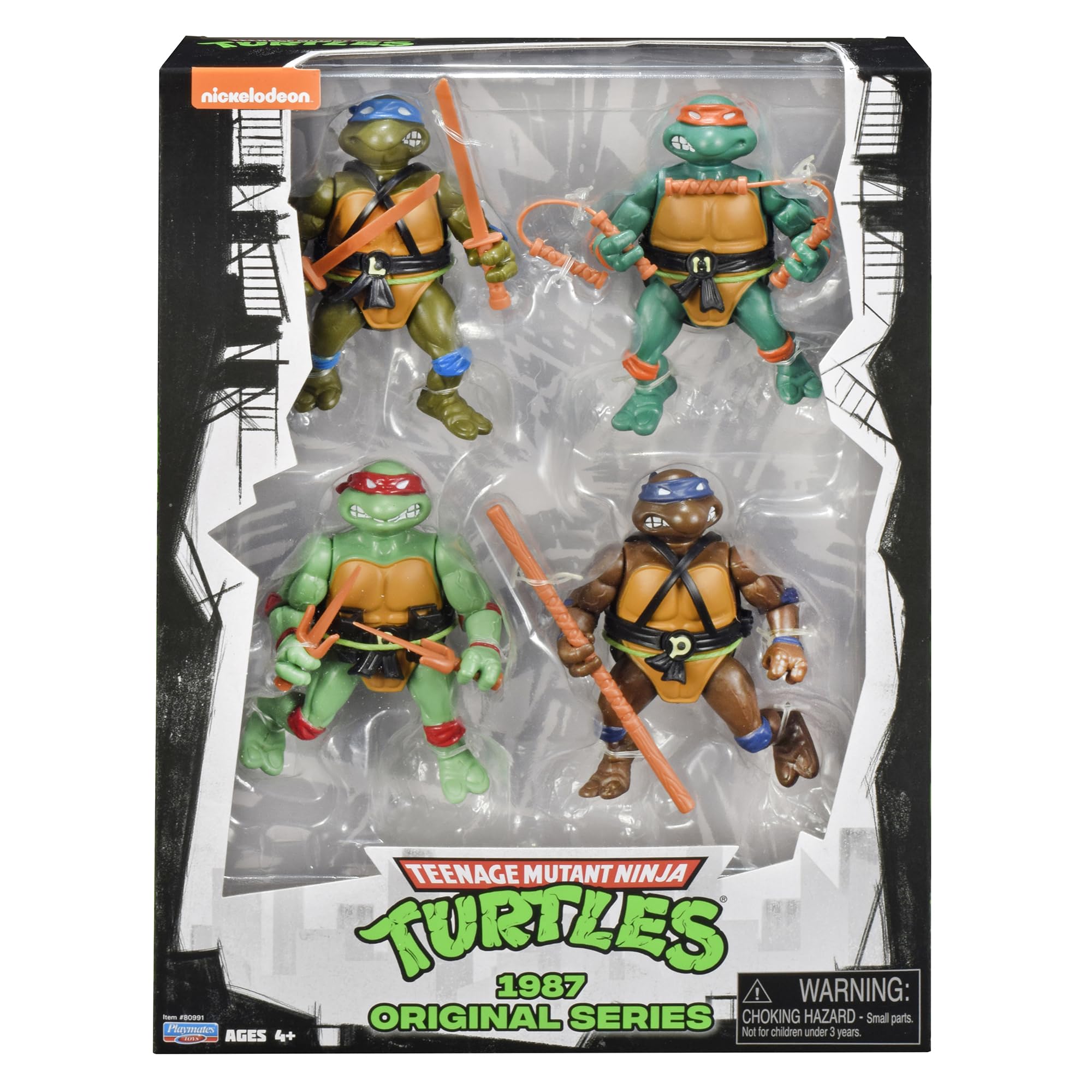 Amazon.com: Teenage Mutant Ninja Turtles 1987 Original Series 4