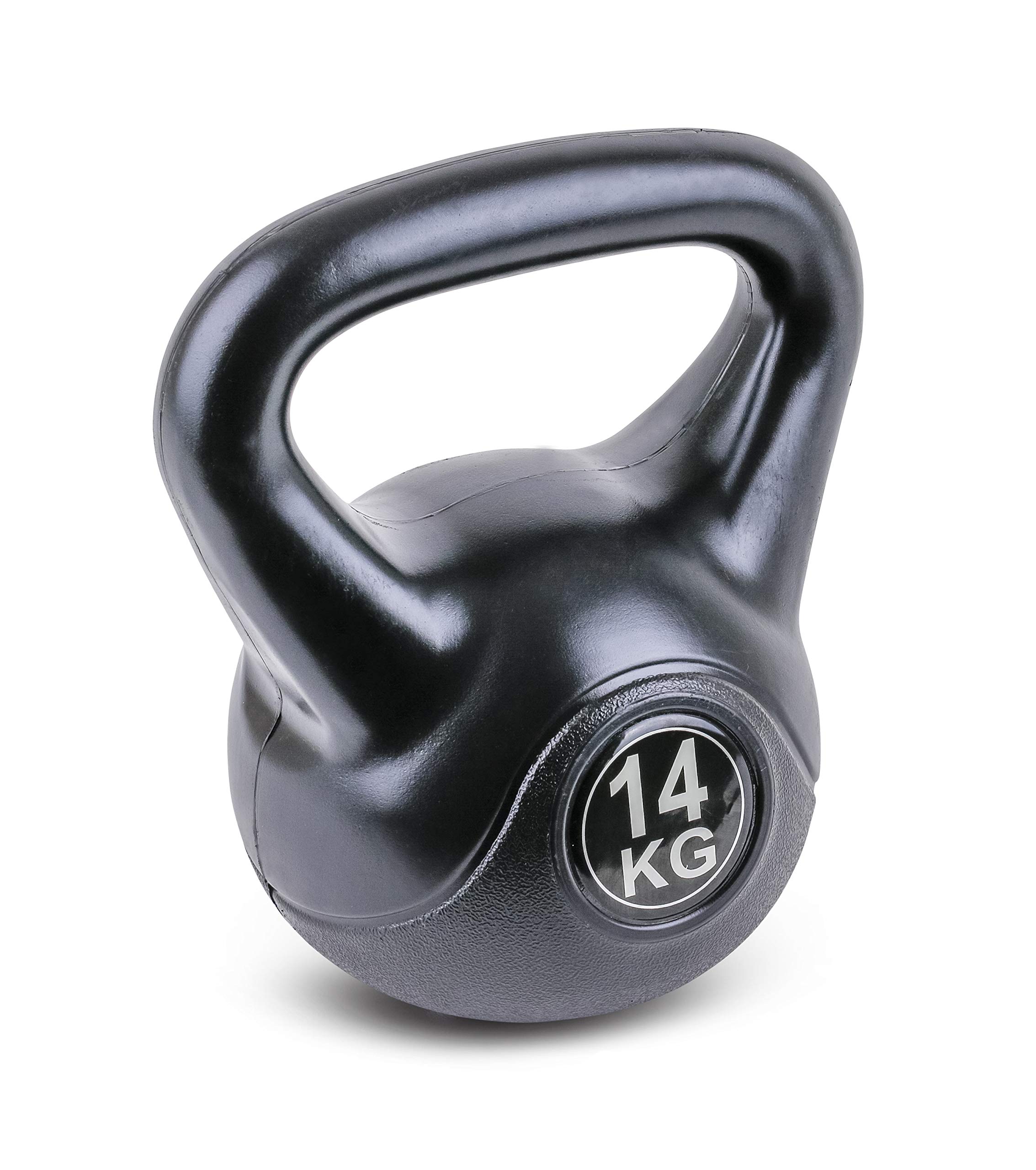 trenas Kettlebell Basic in plastica - 2 kg - 4 kg - 6 kg - 8 kg - 10 kg - 12 kg - 14 kg - 16 kg - 20 kg