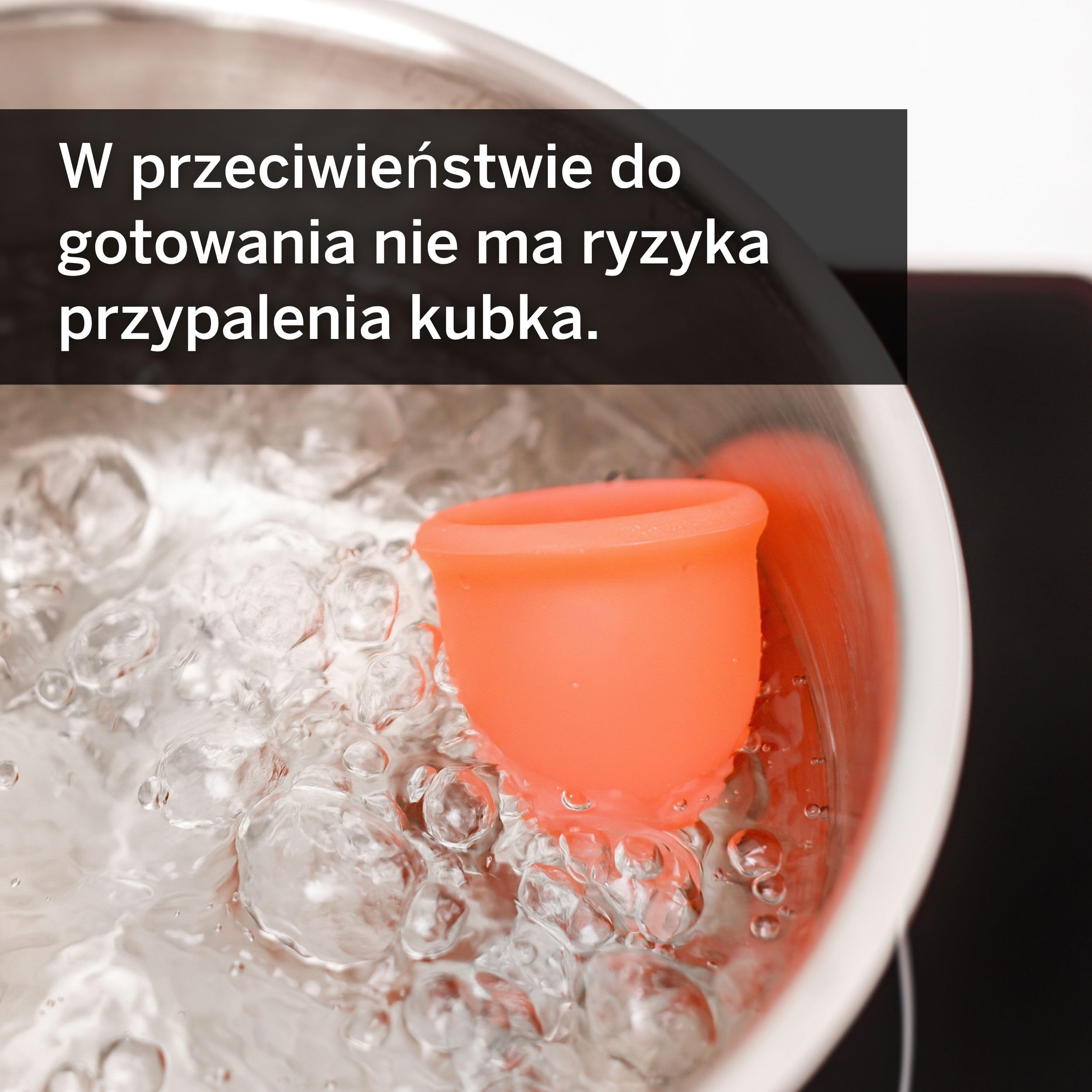 Pixie sterylizator do sterylizatora w kubku menstruacyjnym All-in-One – czyści i przechowuje kubek z okresem – zabija 99,9% zarazków parą