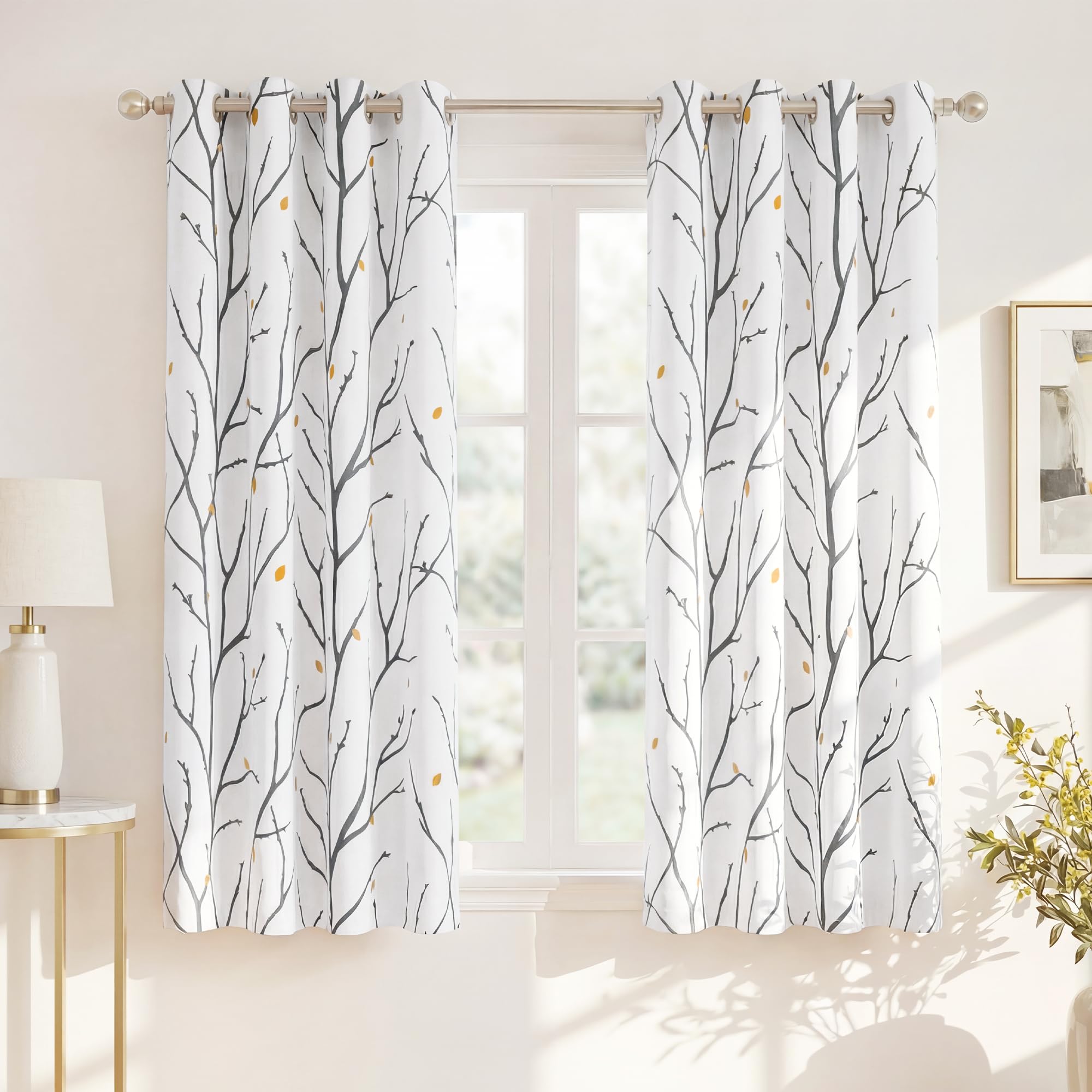 NICETOWN White Curtains - kids room decor | Mubboo