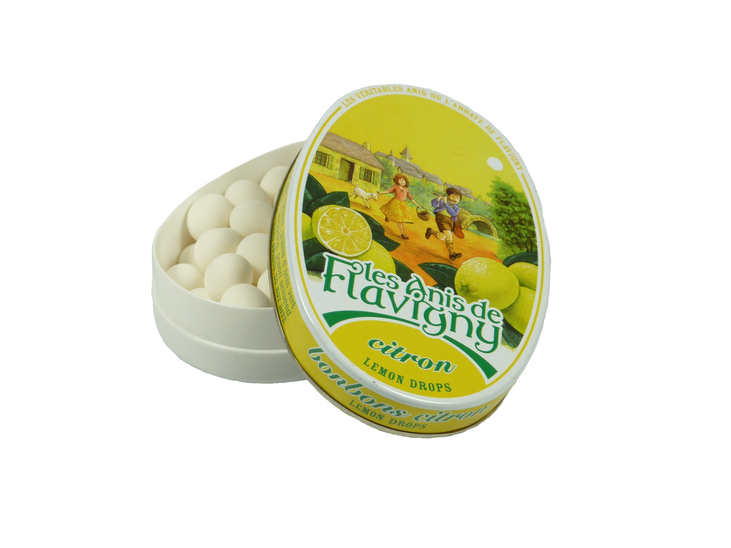 Anis de Flavigny -LEMON CANDY- 50g