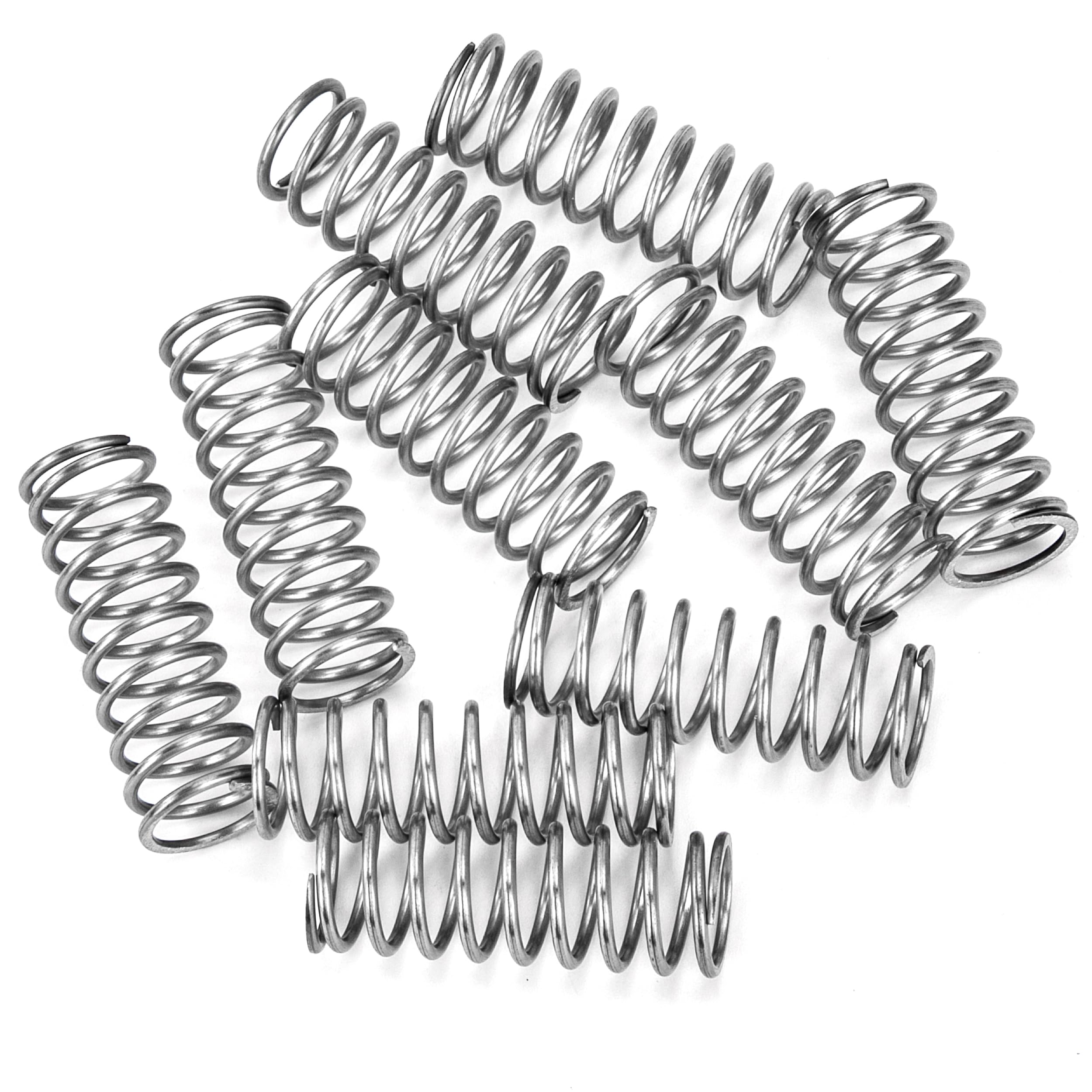 Sprężyny ściskające 35 mm sprężyna ze stali nierdzewnej 304 średnica drutu 1,3 mm średnica zewnętrzna 13 mm siła sprężyny 2,8 kg 10 sztuk