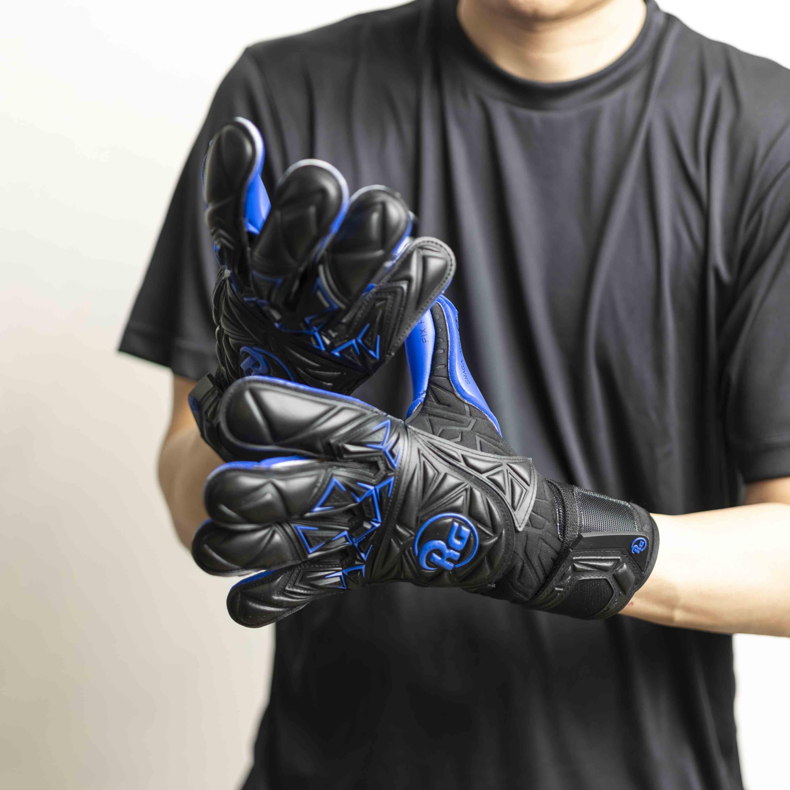 Amazon | 正規（アールジー）RG ゴールキーパー グローブ Snaga Aqua