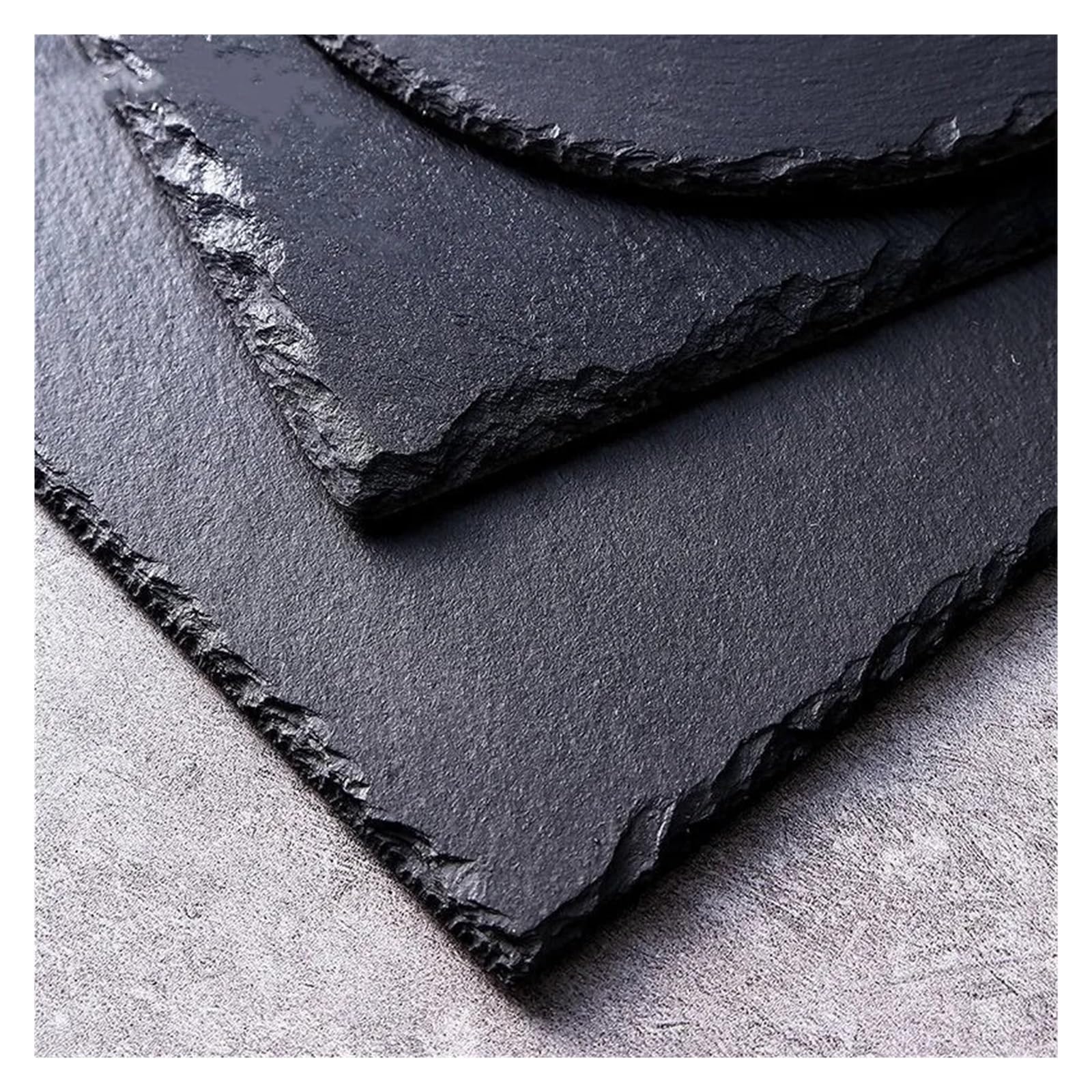 1/4 Stück Untersetzer, Wiederverwendbar, Esszimmermatte, Stein, Rund, Quadratisch, Geschnitzt(Square-4pcs)