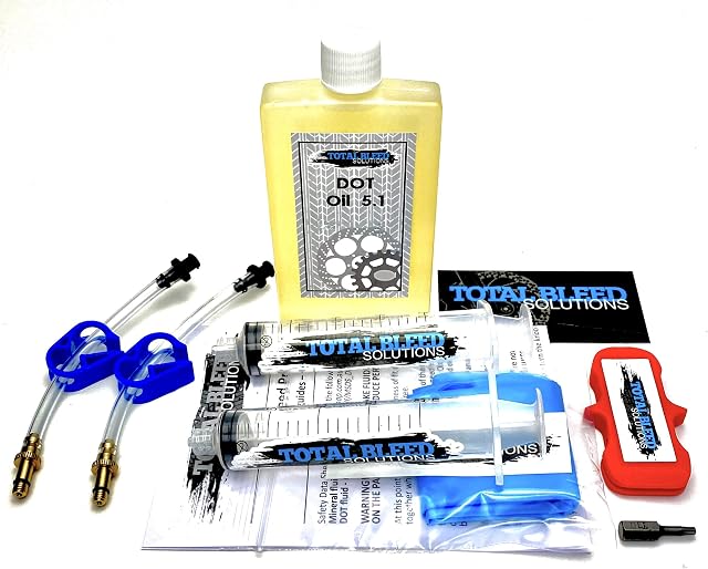 * TBS Hydraulic Brake Bleed Kit for AVID + DOT 5.1 Fluid * Juicy Elixir Code #3