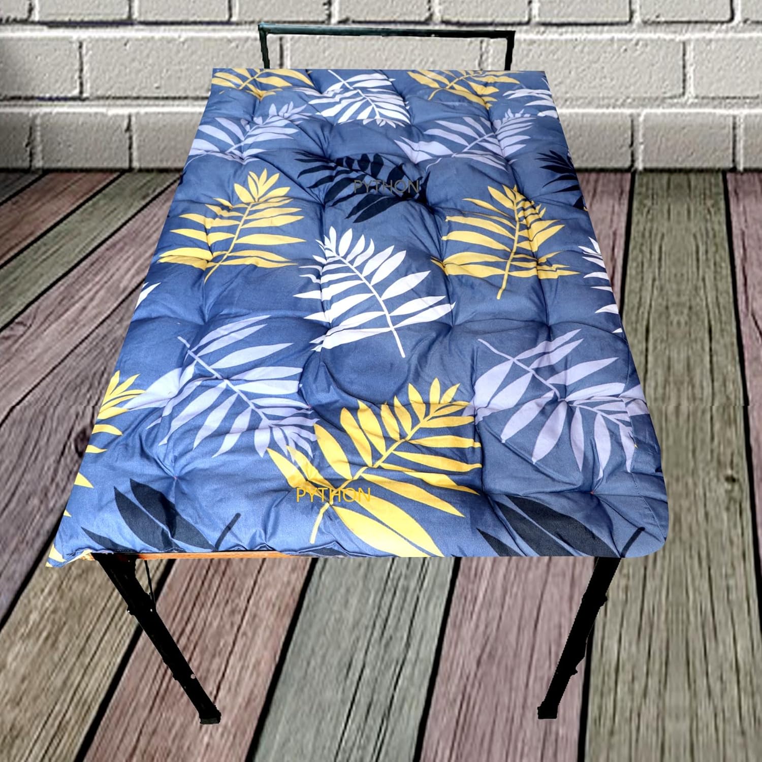 PYTHON Soft Cotton Multicolour Mattress Gadda Single Bed 3x6 Feet Pink