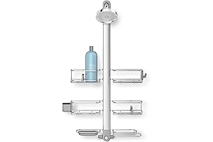 simplehuman Adjustable and Extendable Shower Caddy XL: Your Hassle-Free Shower Solution