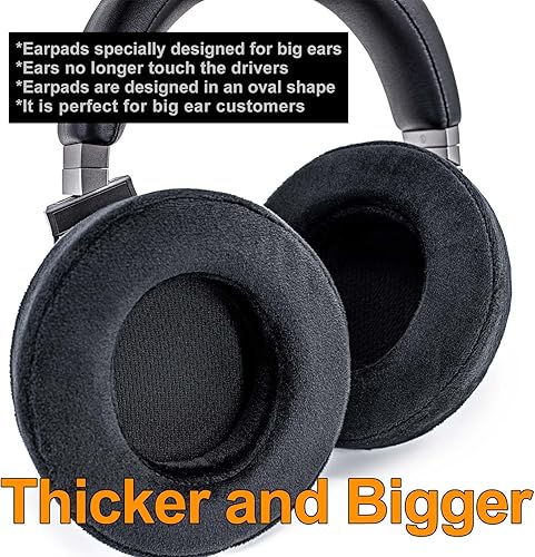 Miniatura 3 de Almohadillas de forma ovalada mejorada para Virtuoso RGB Wireless, Virtuoso RGB Wireless XT, Virtuoso Wireless SE  Agujero interior ampliado