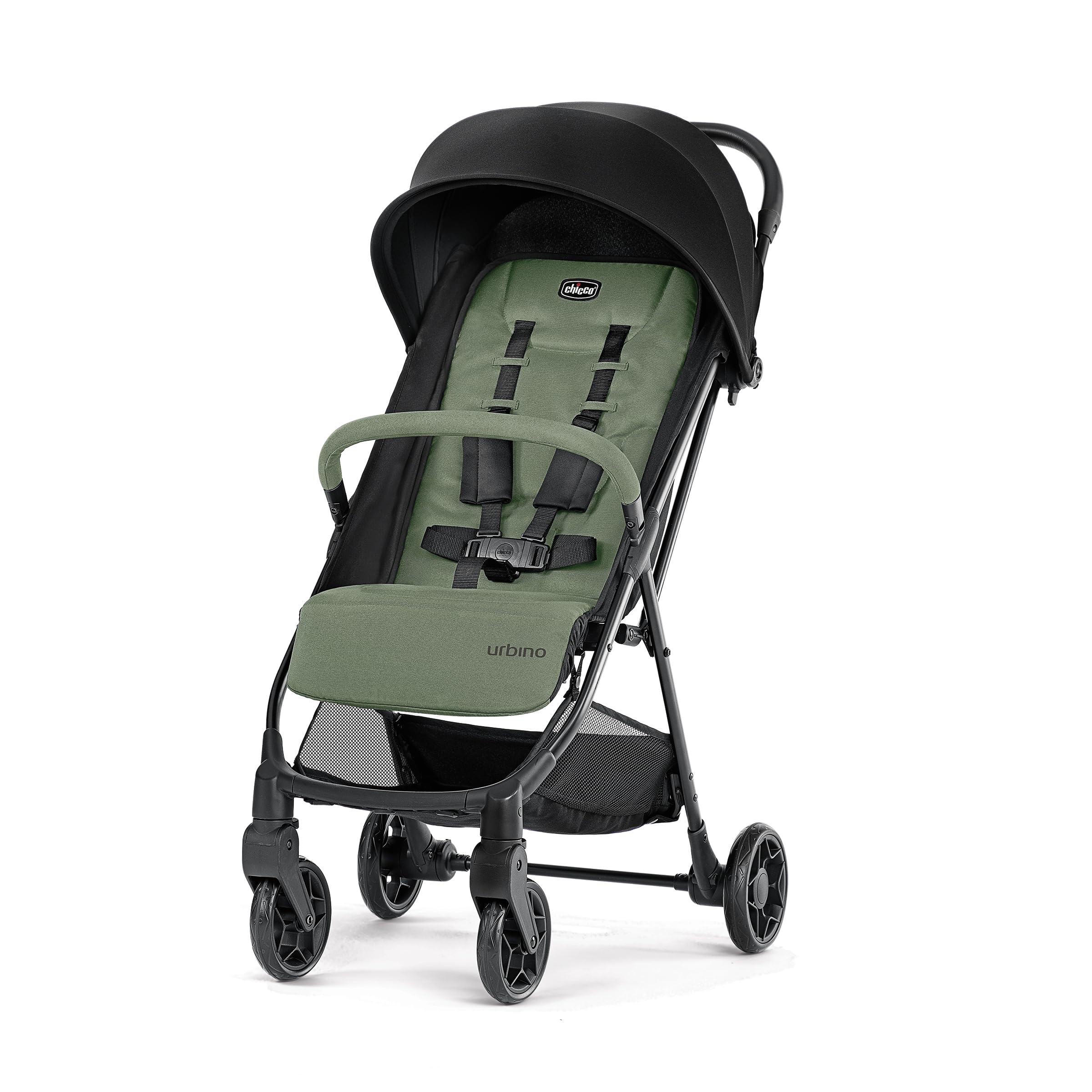 Chicco Urbino Compact Umbrella Stroller, Quick-Fold, Lightweight, 50 lb