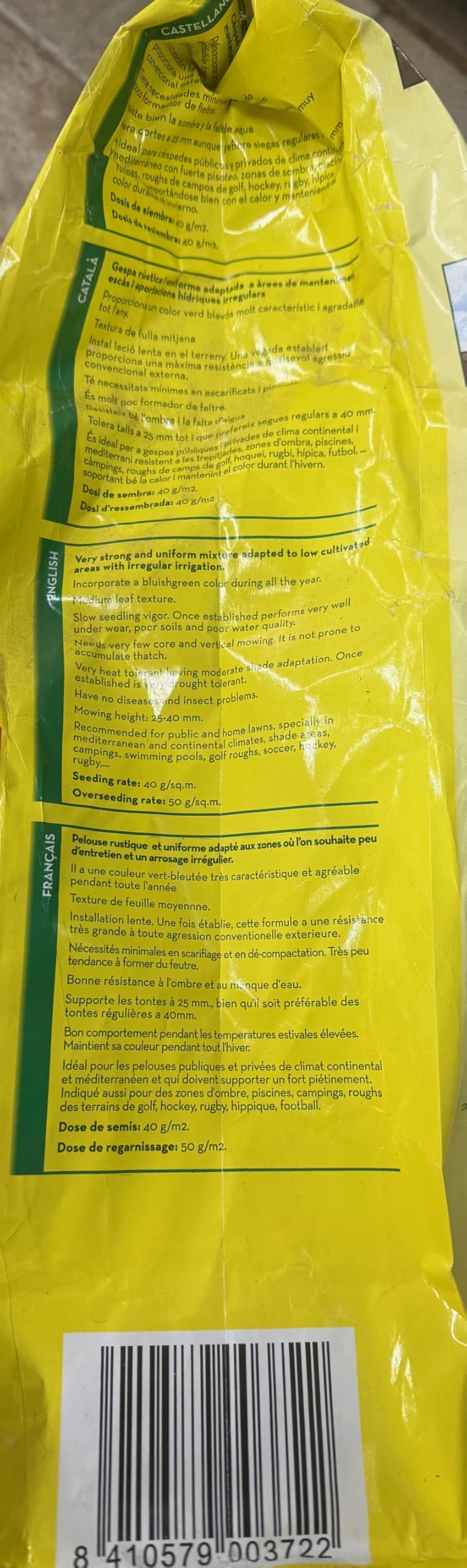 Fito-Semilla cesped resistente 5 kg