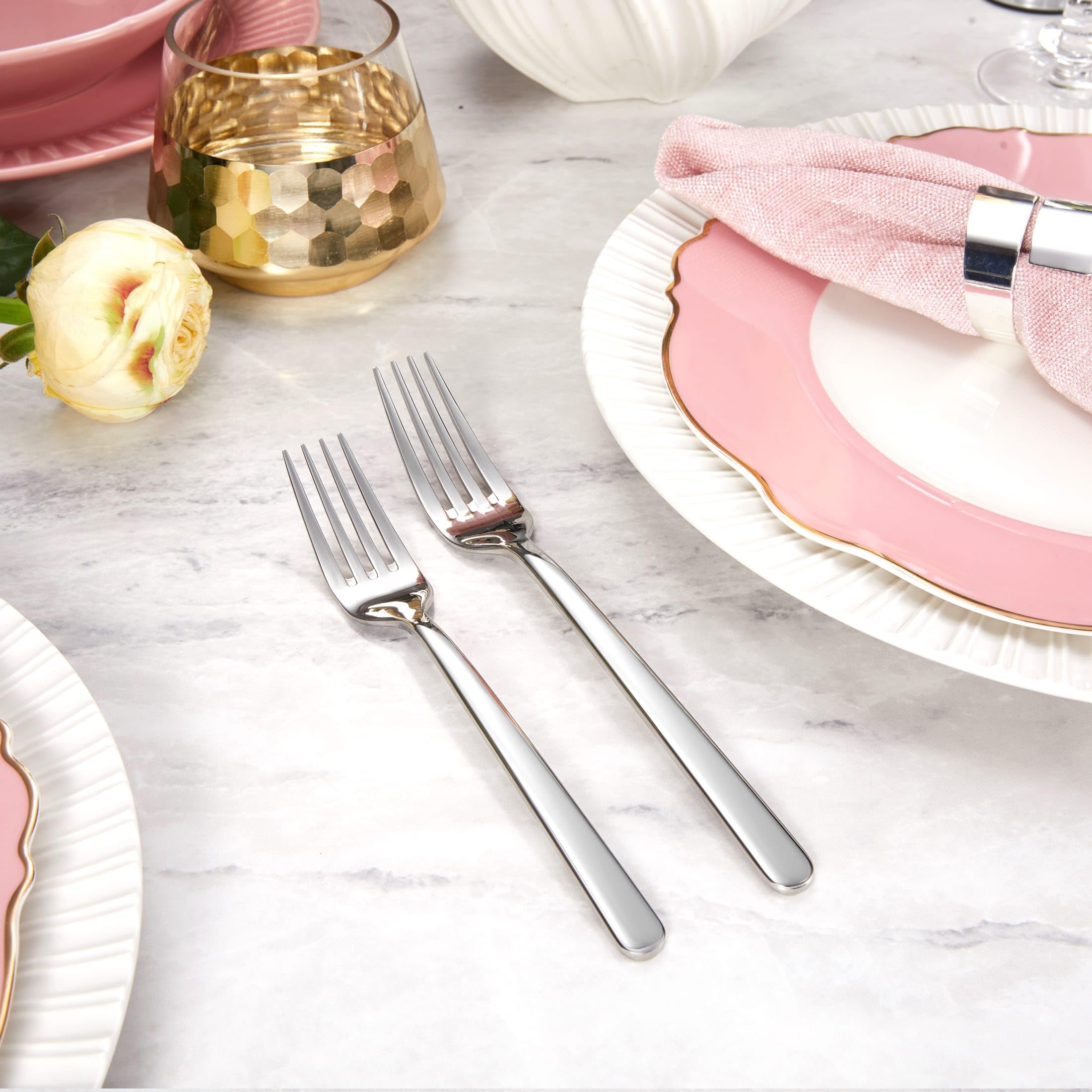KEAWELL Premium Aline 4-Piece 8.3-Inch Dinner Fork Set (4, Dinner Forks) — Amazon image 9