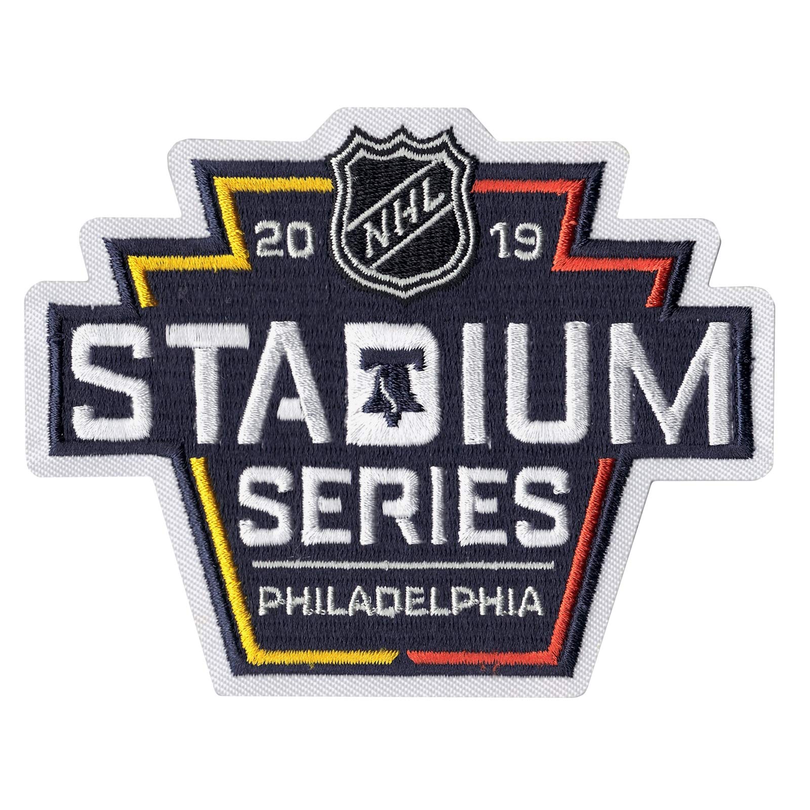 2019 NHL Stadium Series Game Patch Jersey Philadelphia Flyers Pittsburgh Penguins