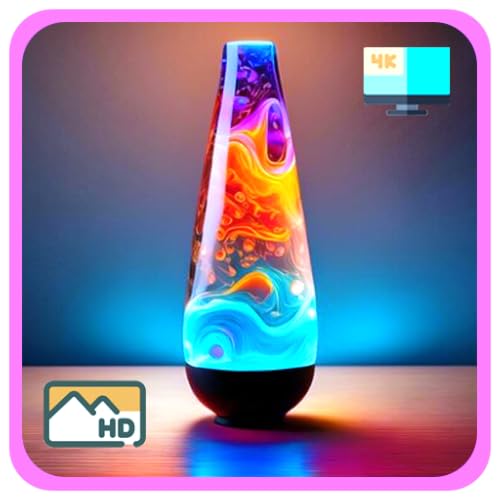 Lámpara de lava colorida: relajantes efectos