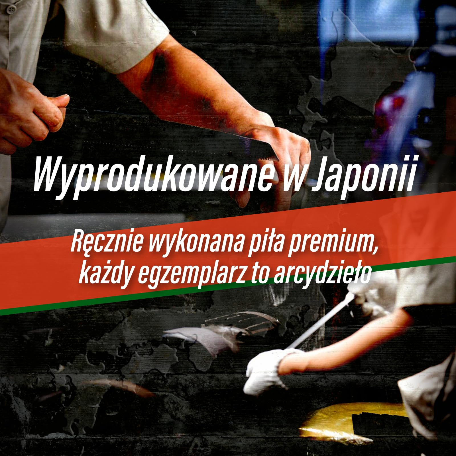 SUIZAN Piła do przycinania 270mm z ostrzem z rowkami - Profesjonalna japońska piła ręczna Narzędzia ogrodnicze