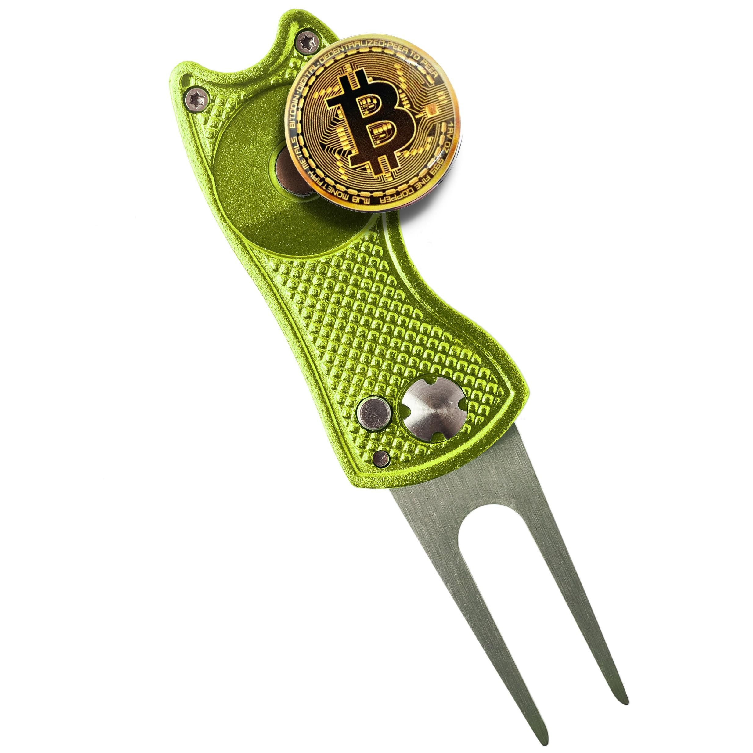 Bitcoin Golf Divot Repair Tool All Metal Golf Accessories 3 | Desertcart  Seychelles