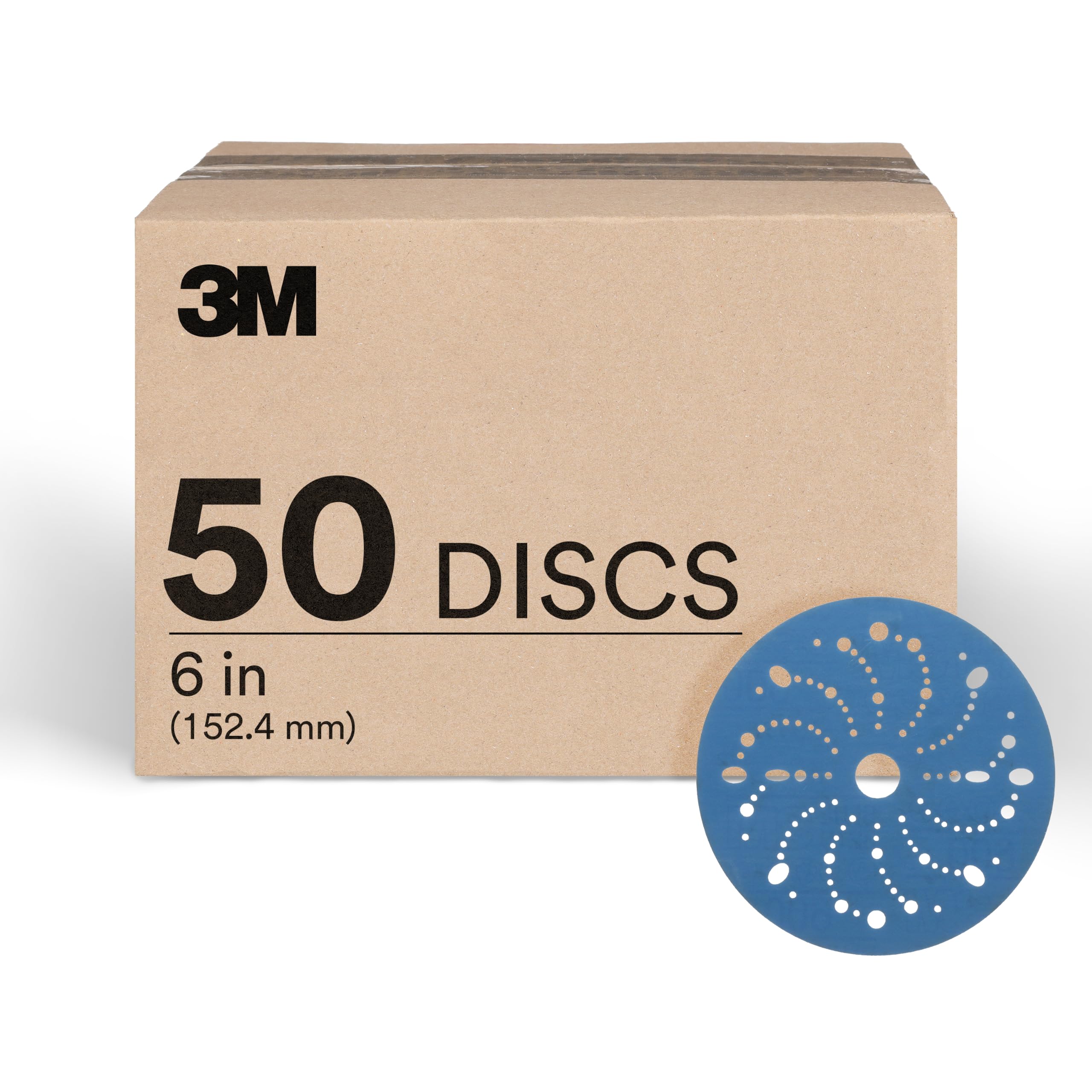Amazon.com: 3M Hookit Blue Abrasive Disc, 321U, 36183, 6 in, 600+