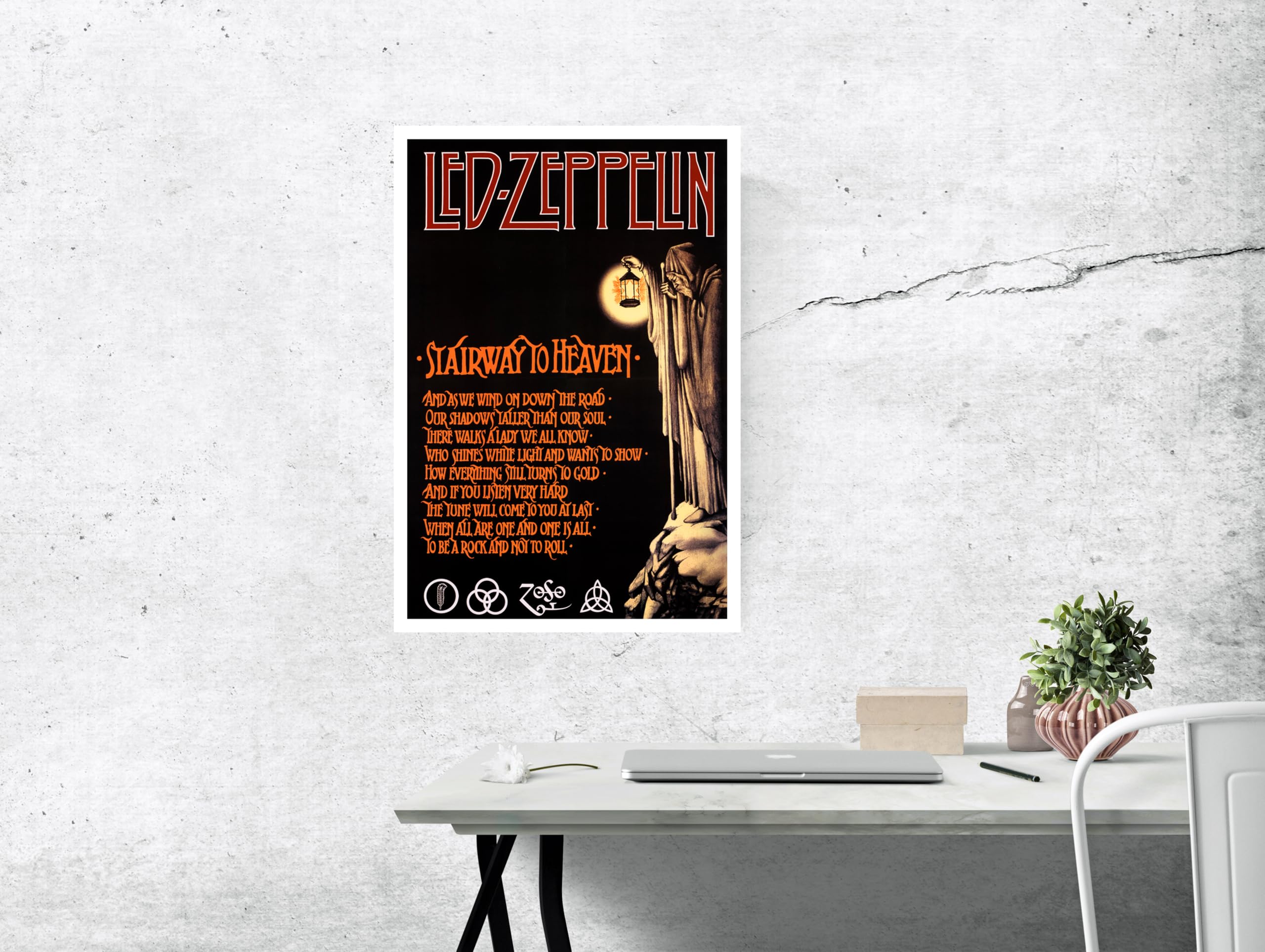 Amazon.com: Posters Forever Led Zeppelin Poster, Stairway to