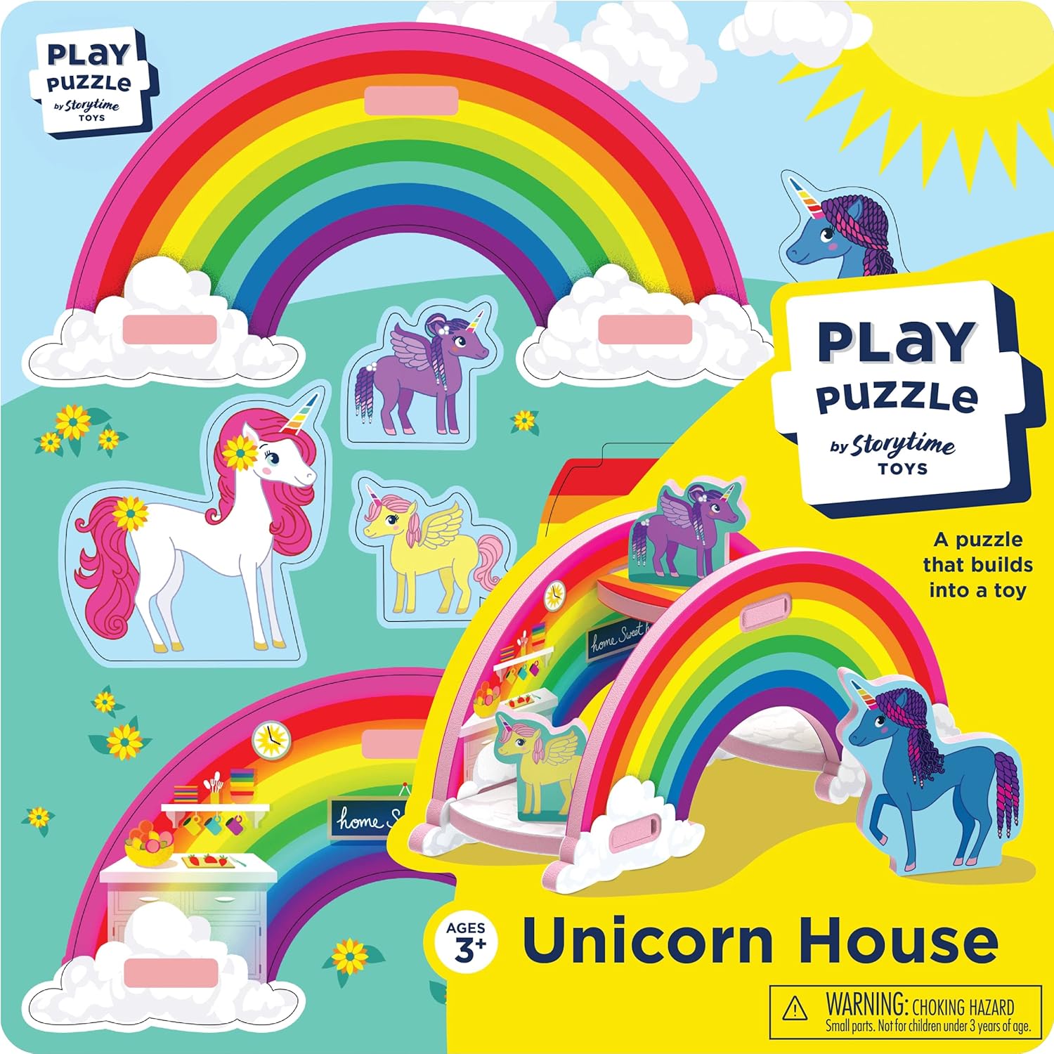 STORYTIME TOYS Unicorn Rainbow Play Puzzle
