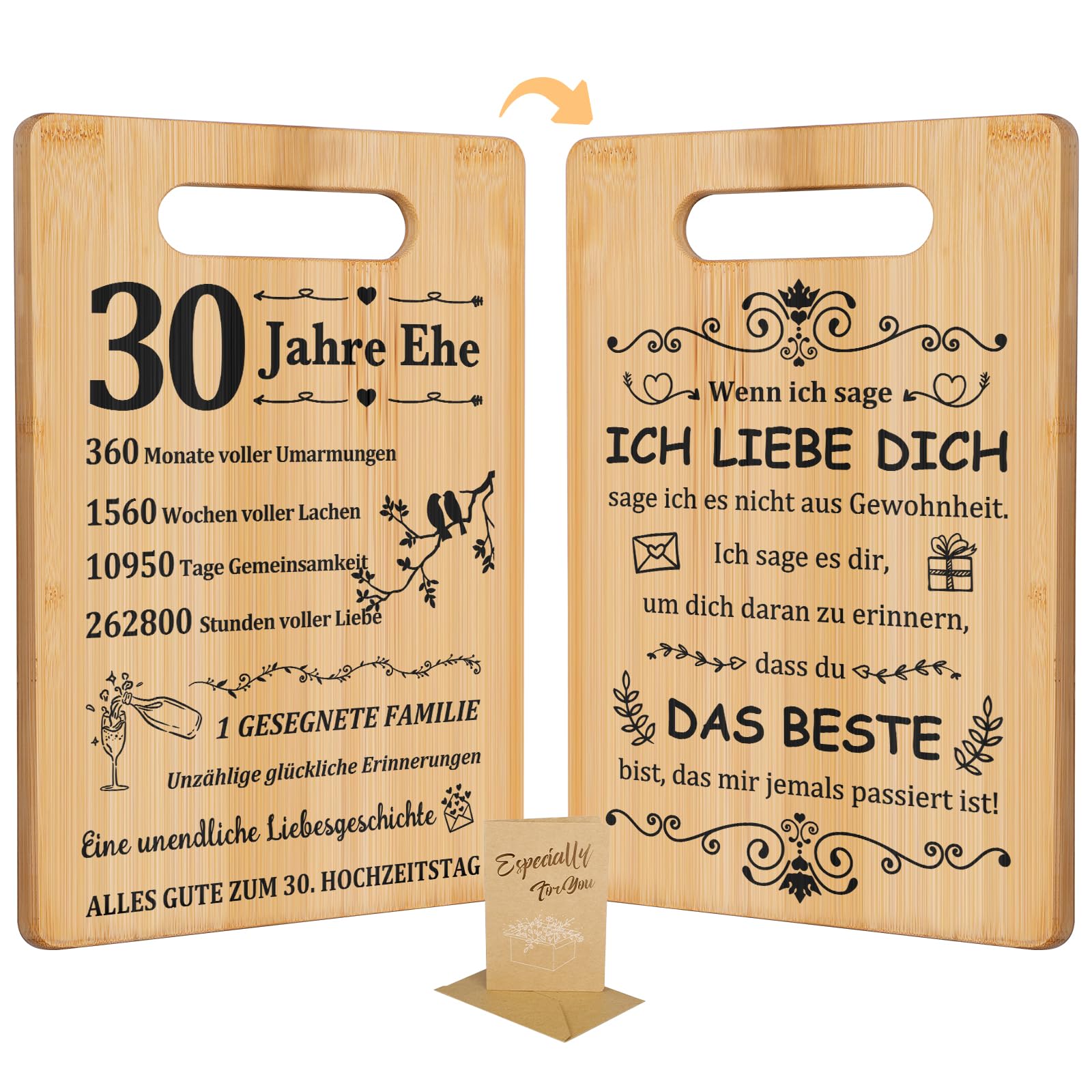 Geburtstagsgeschenke für Frauen Männer, Doppelseitiges Schne