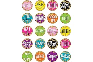 Teacher Created Resources Confetti Stickers: A Dash of Color and Fun for Classrooms