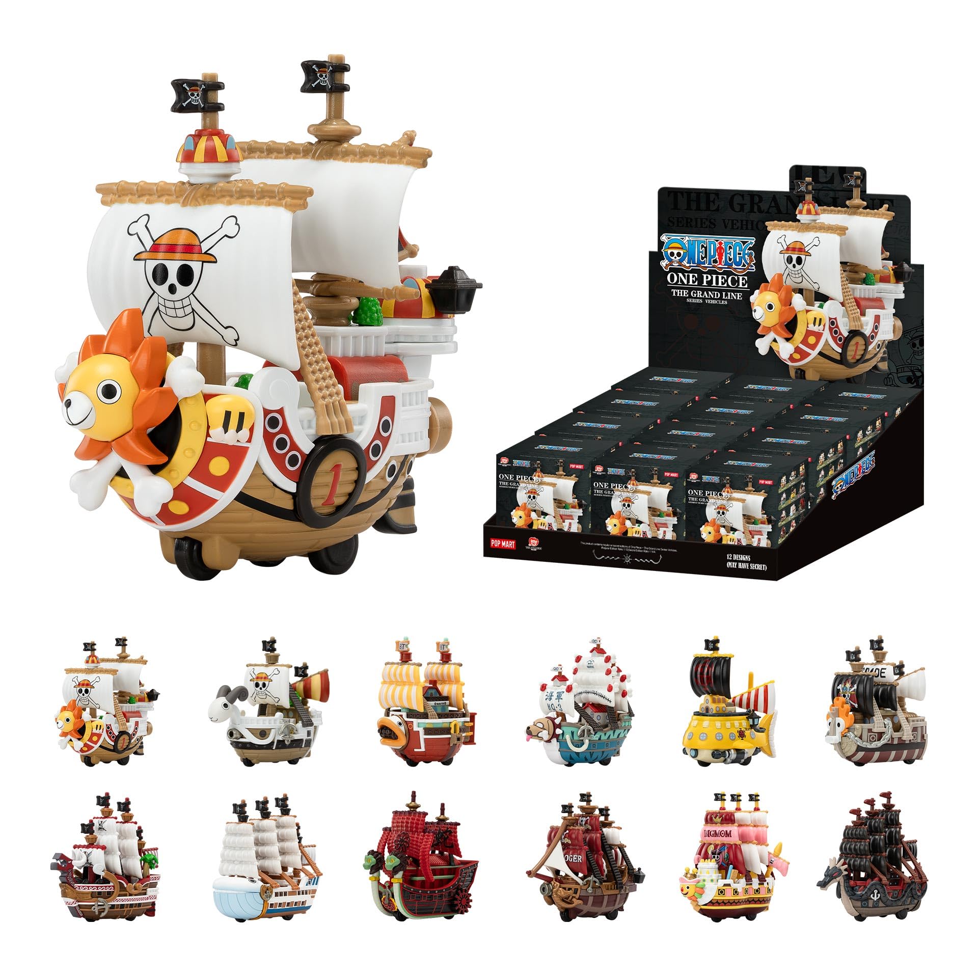 Amazon.com: POP MART One Piece - The Grand Line Series Vehicles