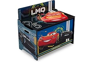 Delta Children Deluxe Toy Box: Rev Up Your Room's Décor with Disney/Pixar's Cars