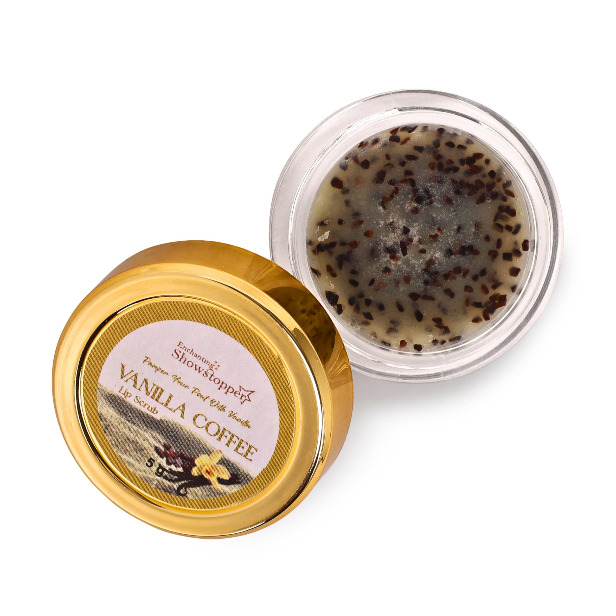 Vanilla Coffee Lip Scrub with Coconut Oil & Shea Butter – Gentle Exfoliating & Hydrating Lip scrub for Smooth Lips I Suitable For All Skin Type 5gm-image-11