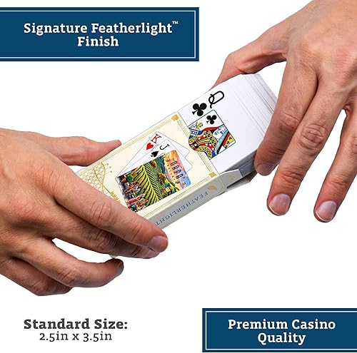 Miniatura 3 de Boardwalk Puzzles Premium Featherlight - Juego de cartas únicas, divertido mazo temático para el hogar y viajes  Valle de Napa