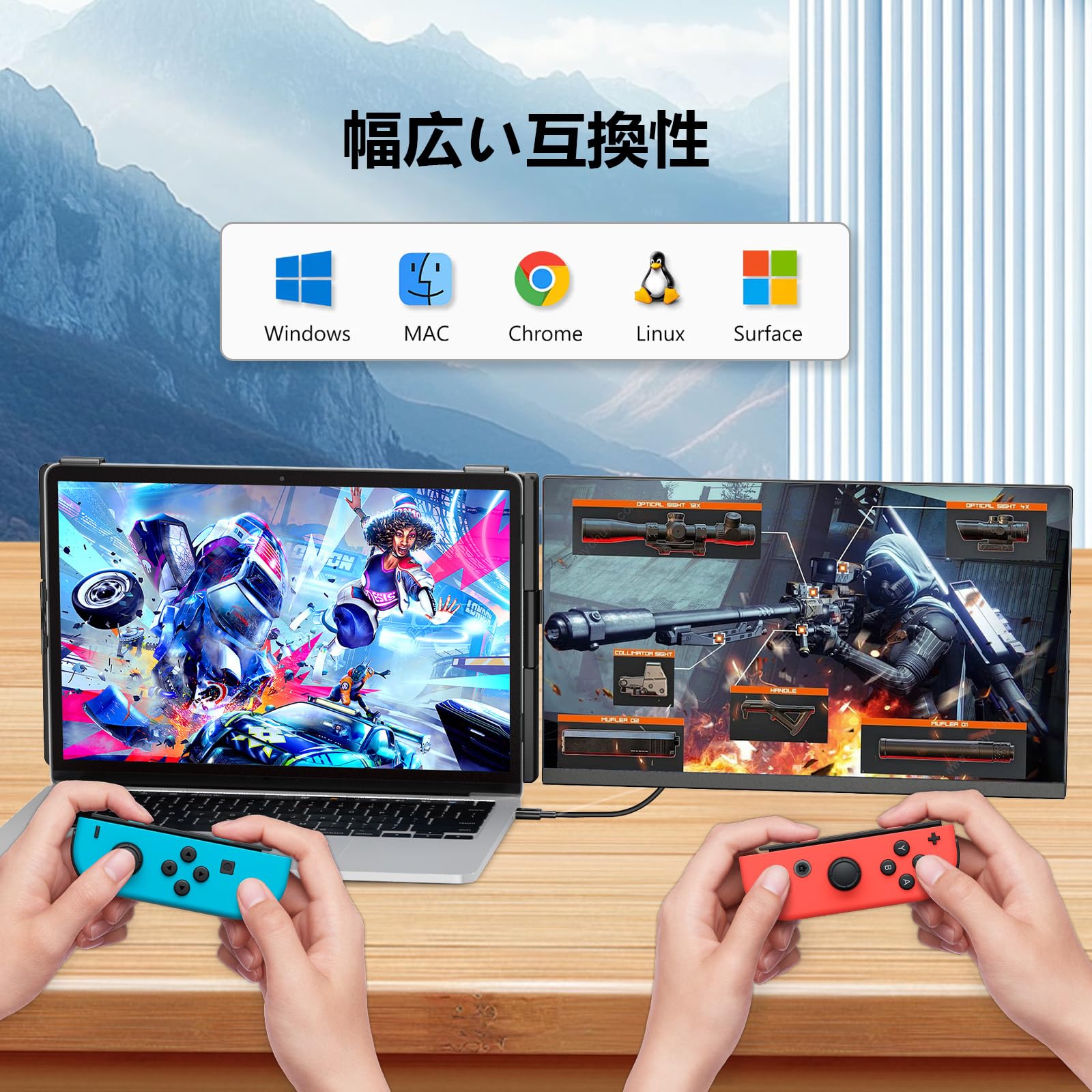 P5 デュアルモニター 15.6インチモバイル pc モニター IPS モバイル Amazon.co.jp: Alichome P5 デュアルモニター 15.6インチ モバイル pc