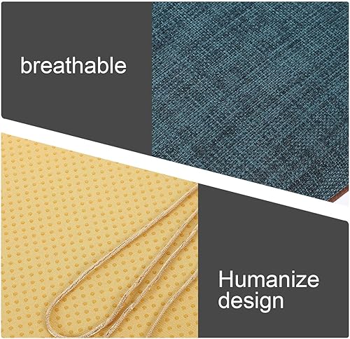 Miniatura 7 de NUOBESTY Cojines de asiento de interior para sillas de cocina, cojines de silla, cojines de asiento para silla de escritorio, alfombrilla de asiento