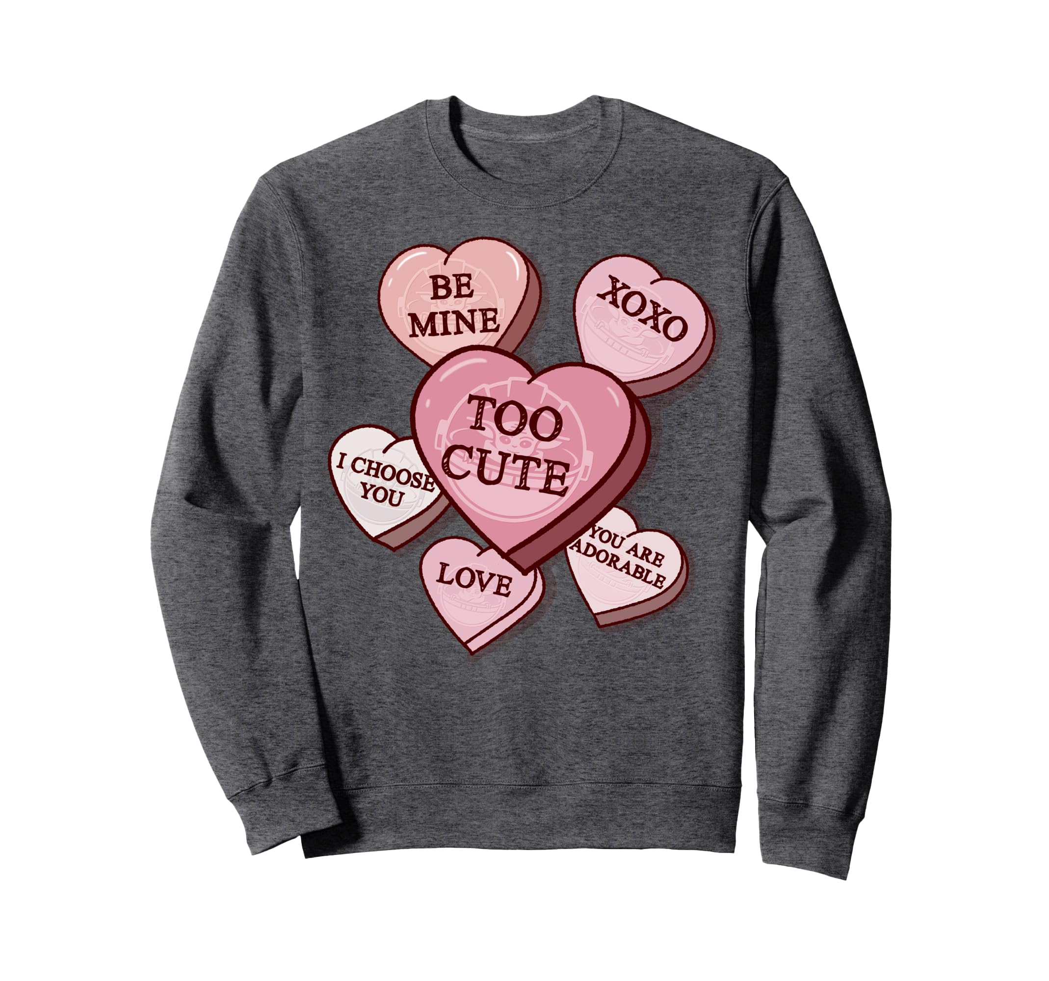 Sweat Star Wars The Mandalorian le cadeau de Saint-Valentin original