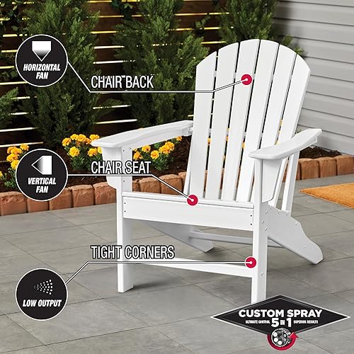 Vista 45 de Rust-Oleum 376885 Pintura en aerosol 5 en 1 personalizada para prevención del óxido, 12 onzas, transparente brillante