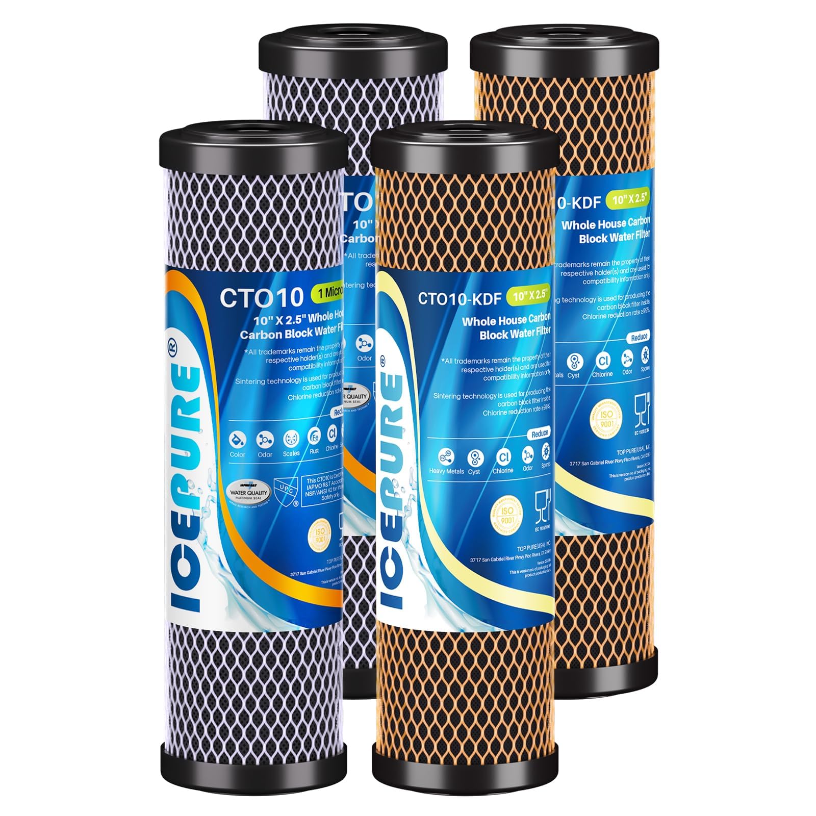 ICEPURE Carbon Water Filter - Whole House Protection -23