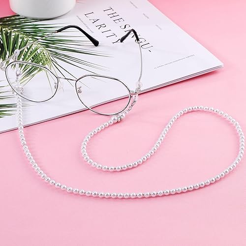 Miniatura 7 de OCR Cadena para gafas, máscaras faciales, cadena elegante para lentes de sol, cadena de cordón para gafas, cadena de retención elegante para lentes