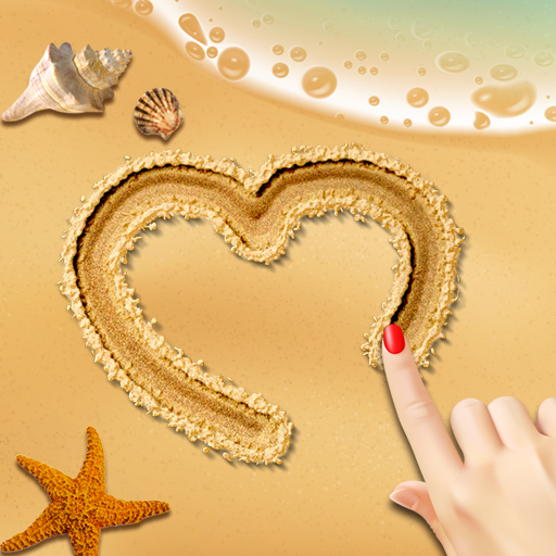 Beach Drawing - Sand Drawing Fun