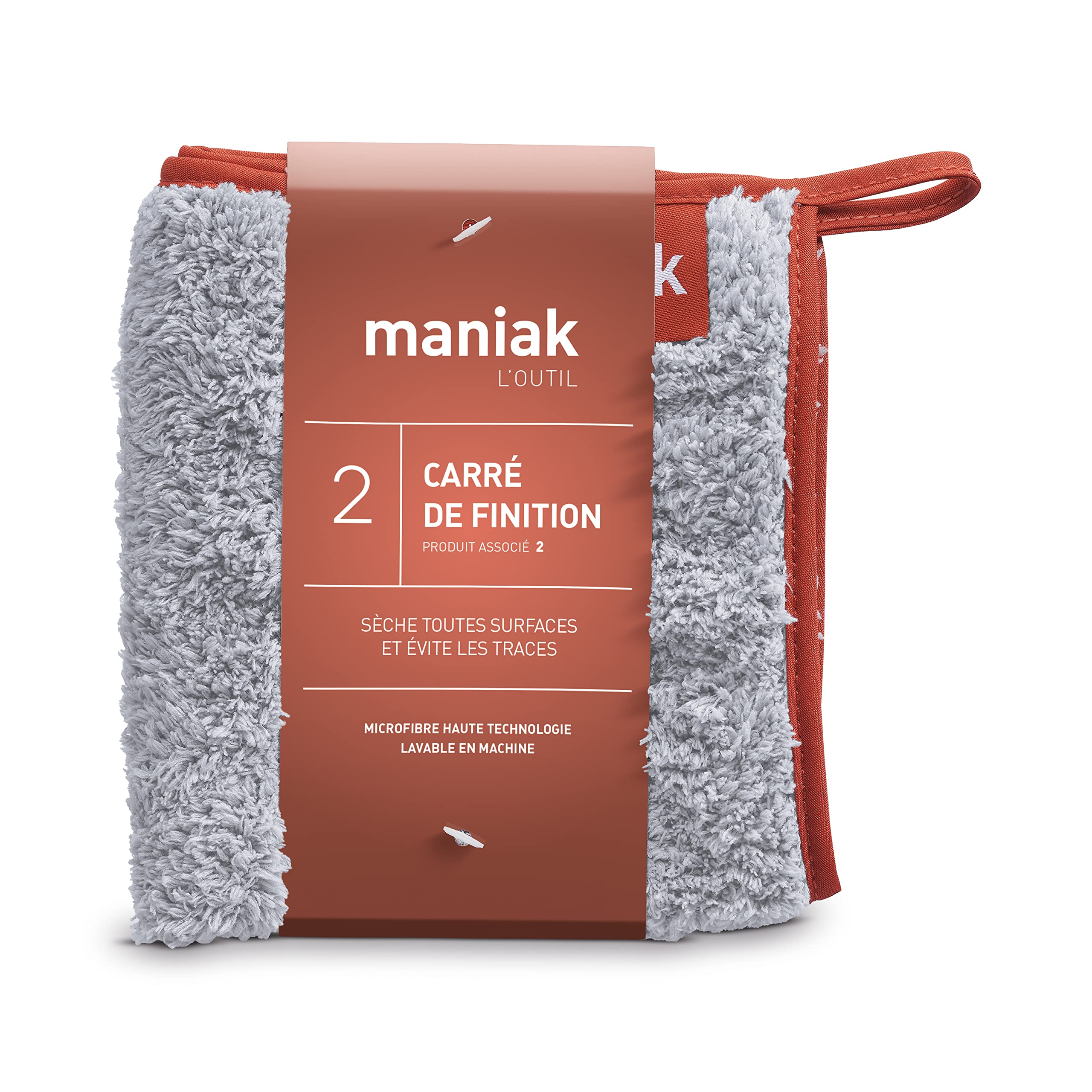 Gant Microfibre Maniak Cuisine - Absorbant Ultime Sans Traces - Gris Durable