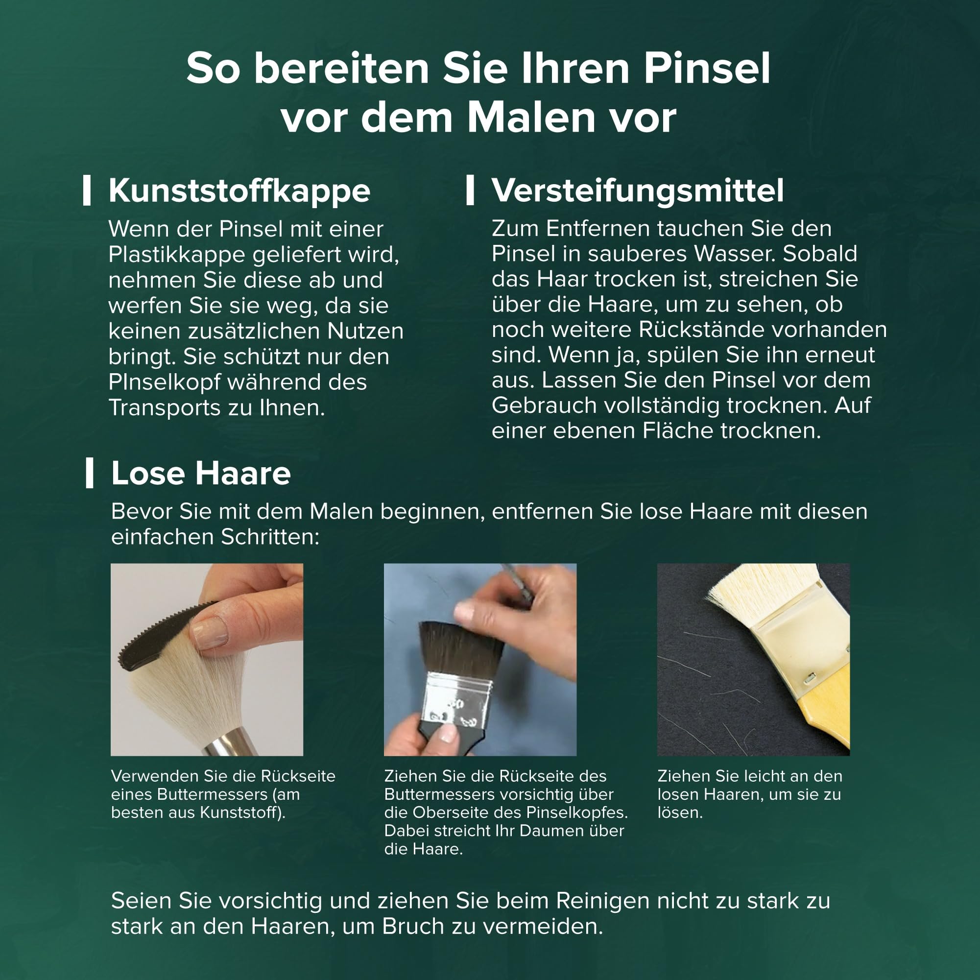 Silber Pinsel gp-1050 Grand Prix Langer Griff Pinsel-Set, 5 pro Pack | Rund, flach, hell, filbert, langer Griff, steife Schweineborsten, Landschaft, botanisch, florale Designs, Staffelei-Malerei