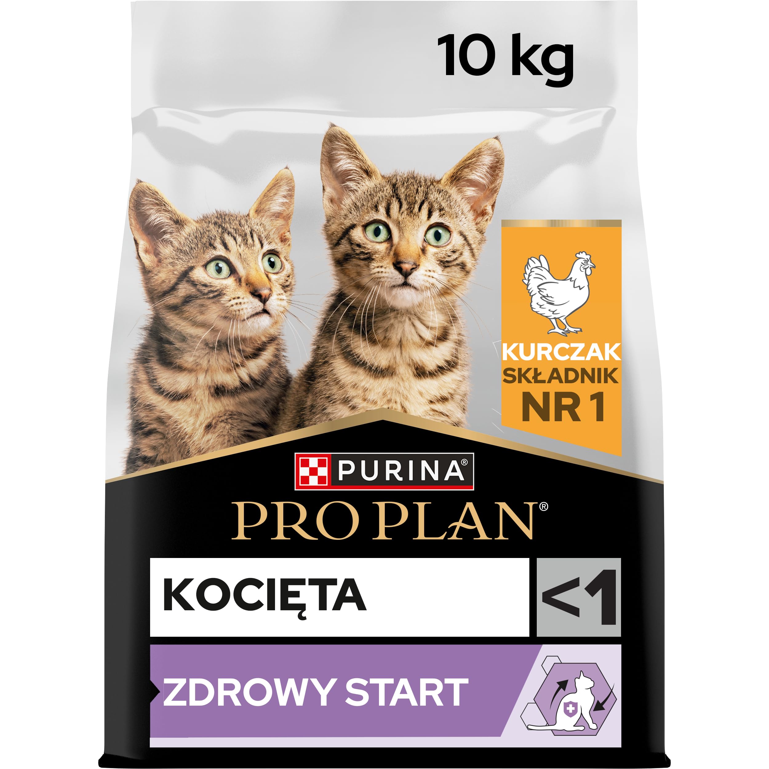 PRO PLAN | Healthy Start | Kitten | Karma dla kociąt bogata w kurczaka | 10 kg