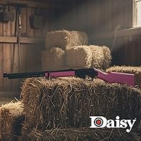 Vista 7 de Daisy Model 1998 Pink Lever Action BB Air Rifle with All-Weather Synthetic Stock - 650 Shot Capacity, 350 FPS, Saddle Ring and Leather Tie