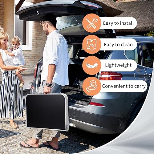 Vista 74 de Outvita Mesa de camping plegable portátil de 2.3 pies, mesa de picnic impermeable al aire libre, maleta ligera de aluminio, mesa plegable