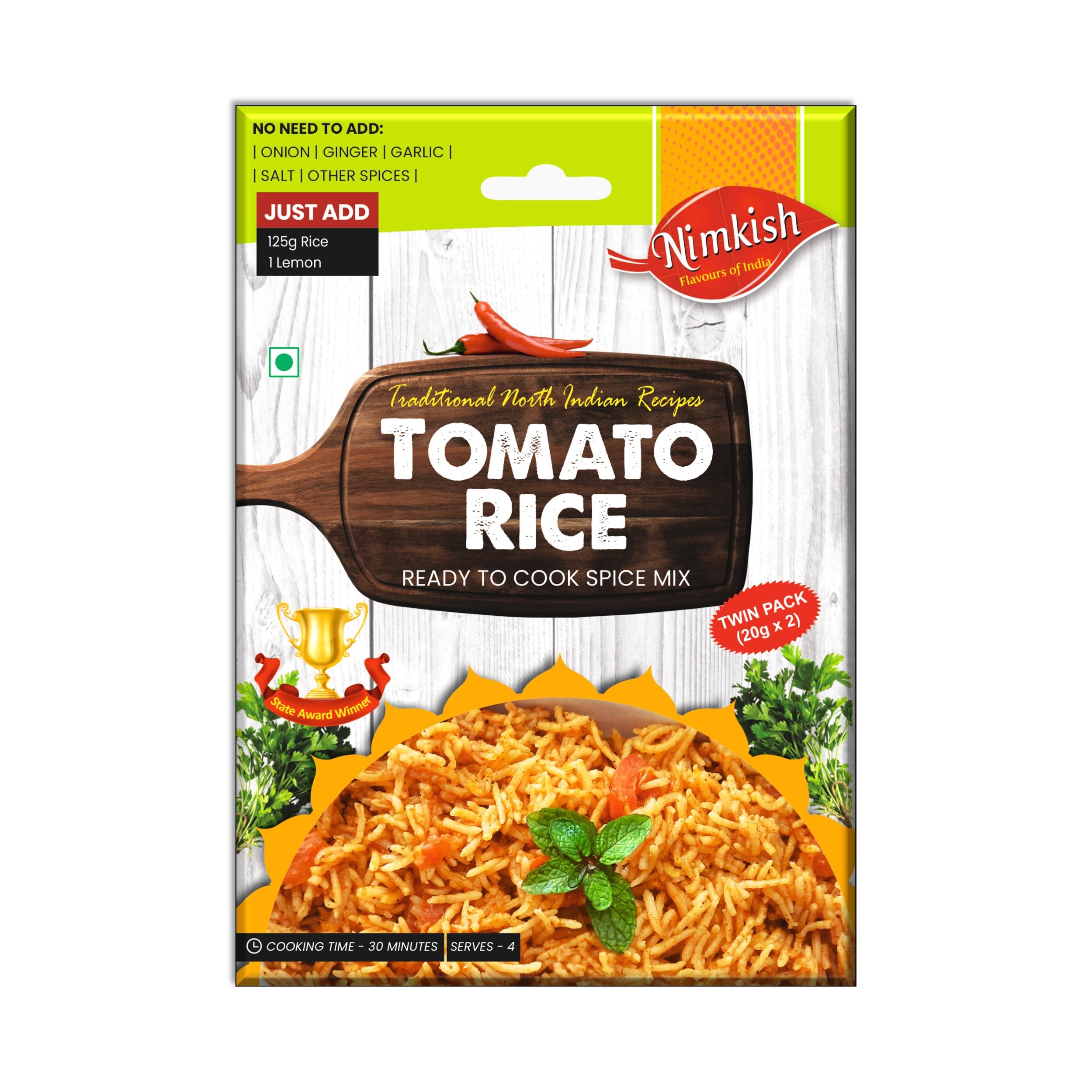 See full amazon price history chart for Nimkish Tomato Rice Masala 40g (Twin Pack, 20g each), Ready to Cook Spice Mix, Instant Premix Nimkish Tomato Rice Masala 40g (Twin Pack, 20g each), Ready to Cook Spice Mix, Instant Premix (B09FLM8DF4) Amazon Price History, Amazon Price Tracker