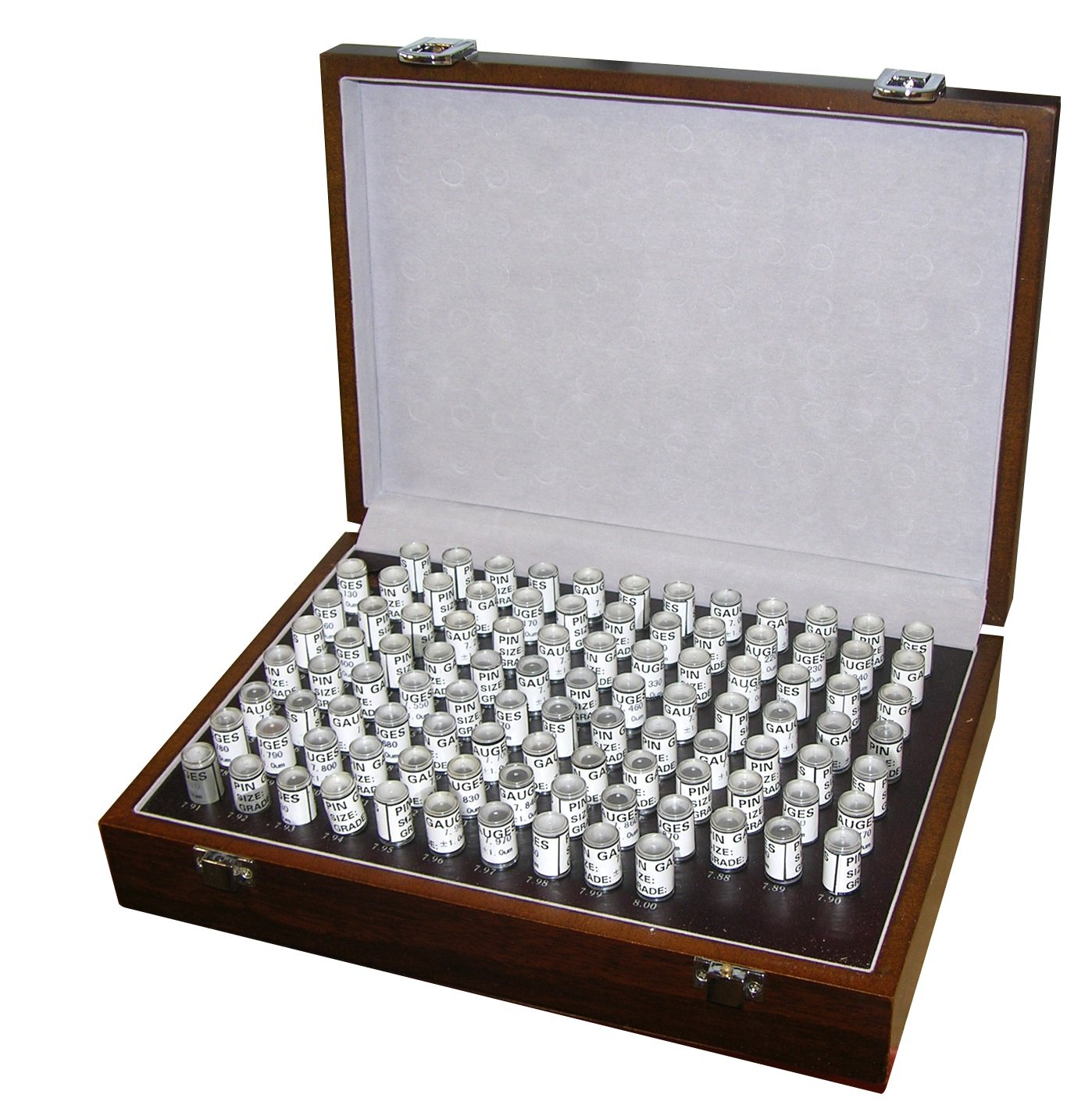 Jeu de plage de mesure 7.01-8.00 mm : coffret 100 pièces de calibrage de précision