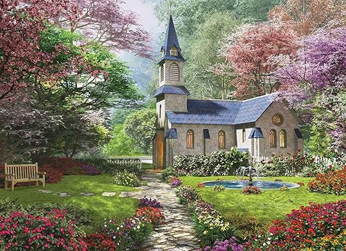 Vista 40 de EuroGraphics - Rompecabezas Hermoso Cabello, 100 piezas