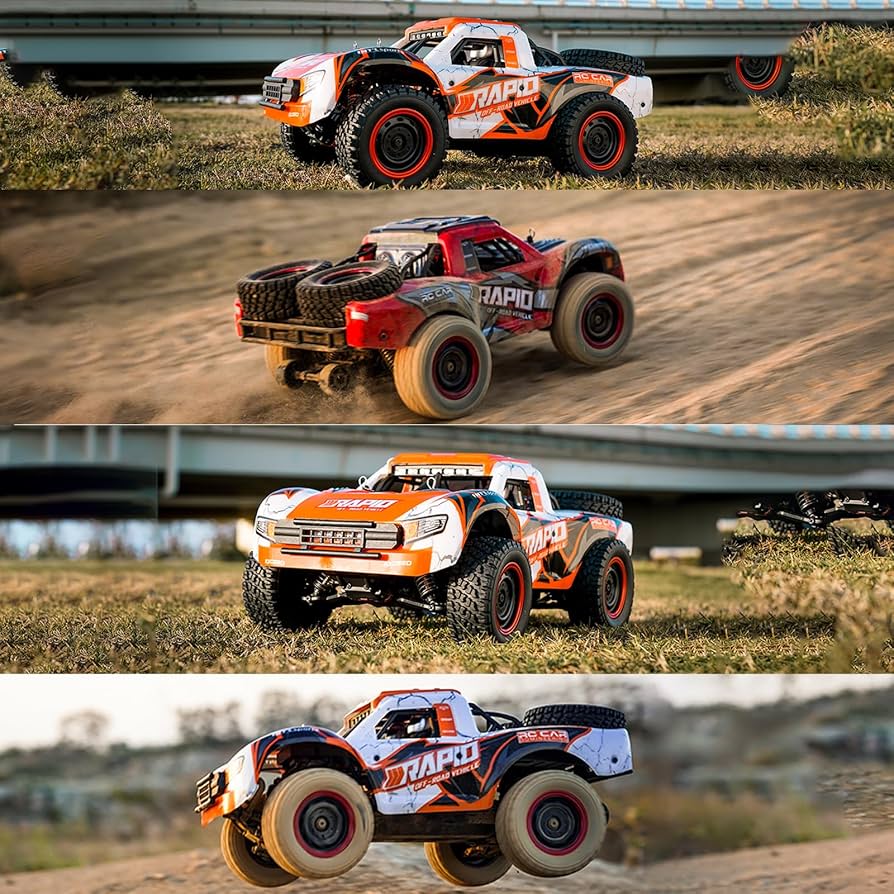 彡新品彡Ritaosan プロ ラジコンカー オフロード 4WD オレンジ色 彡新品彡Ritaosan プロ ラジコンカー オフロード 4WD オレンジ色