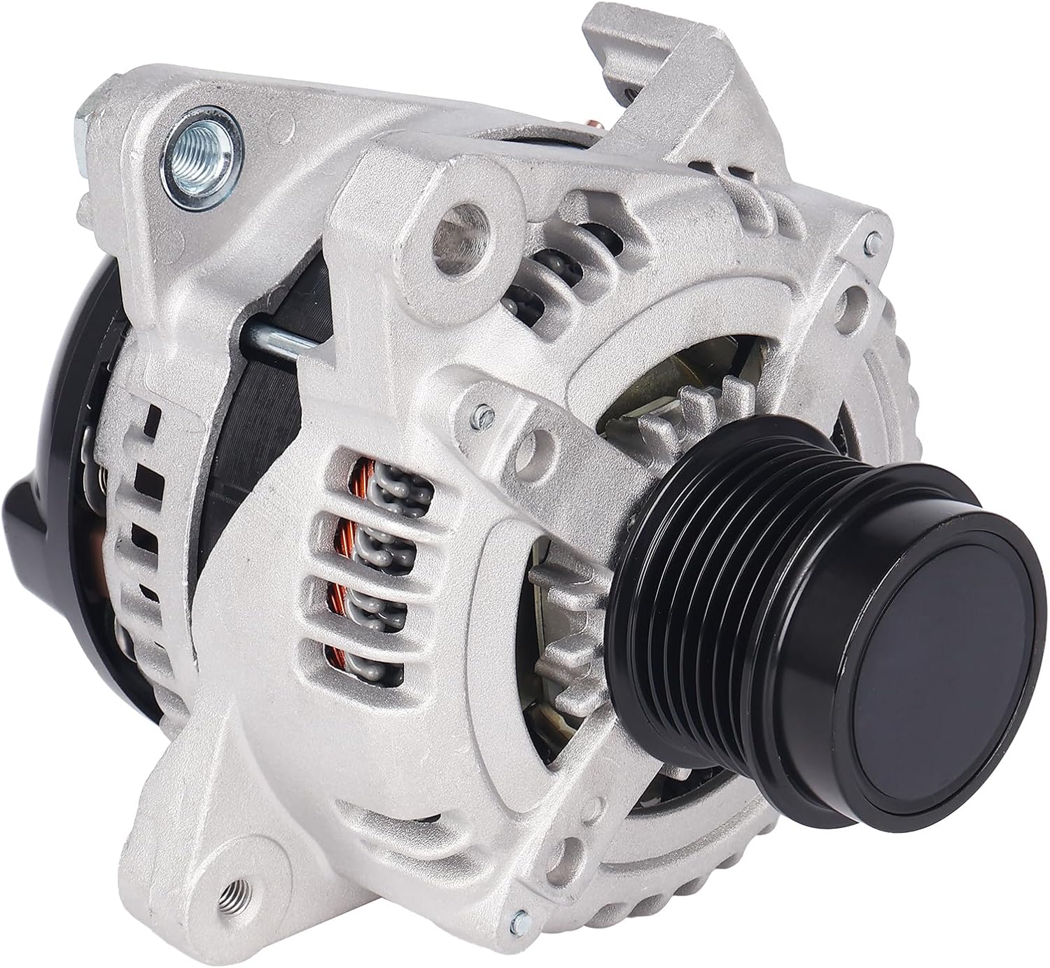 Autoround Alternator Compatible with Pontiac Vibe 09-10, Scion xB 08-15, Toyota Camry 07-09 Corolla 09-12 Matrix 09-13, 2.4L L4, 100Amp 12V CW 7-Groove Pulley, Replace# 1042104880 11195N