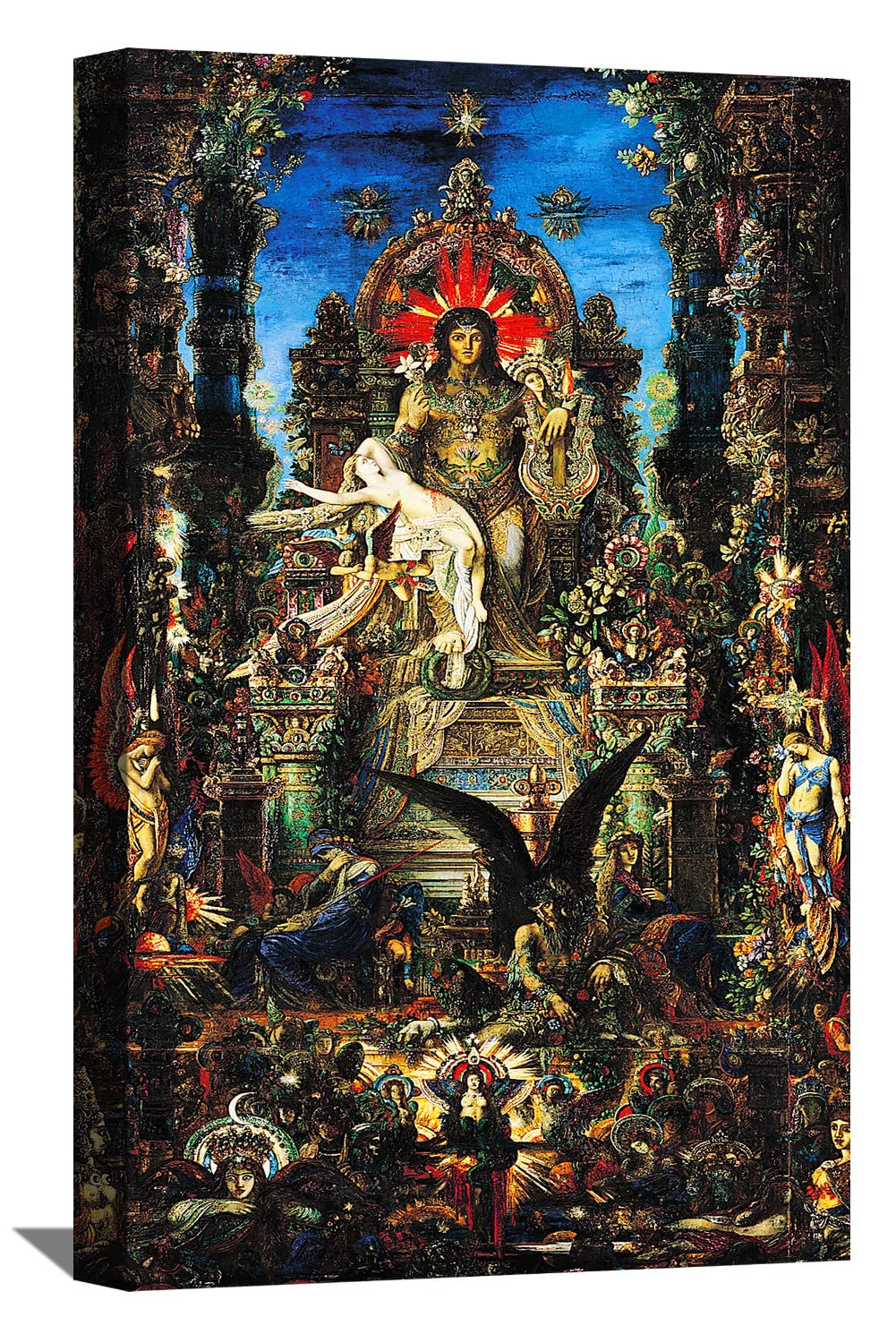 Amazon.com: BOHU ARTS Gustave Moreau Painting Art Print Jupiter