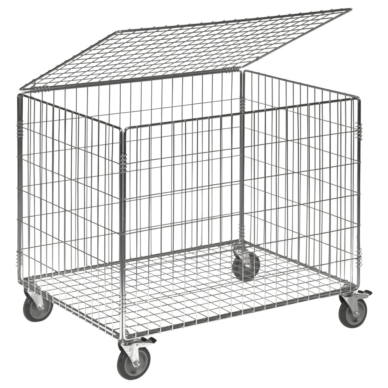 Sport-Tec Ballwagen-Set Standard mit Deckel, 392 L, fahrbar