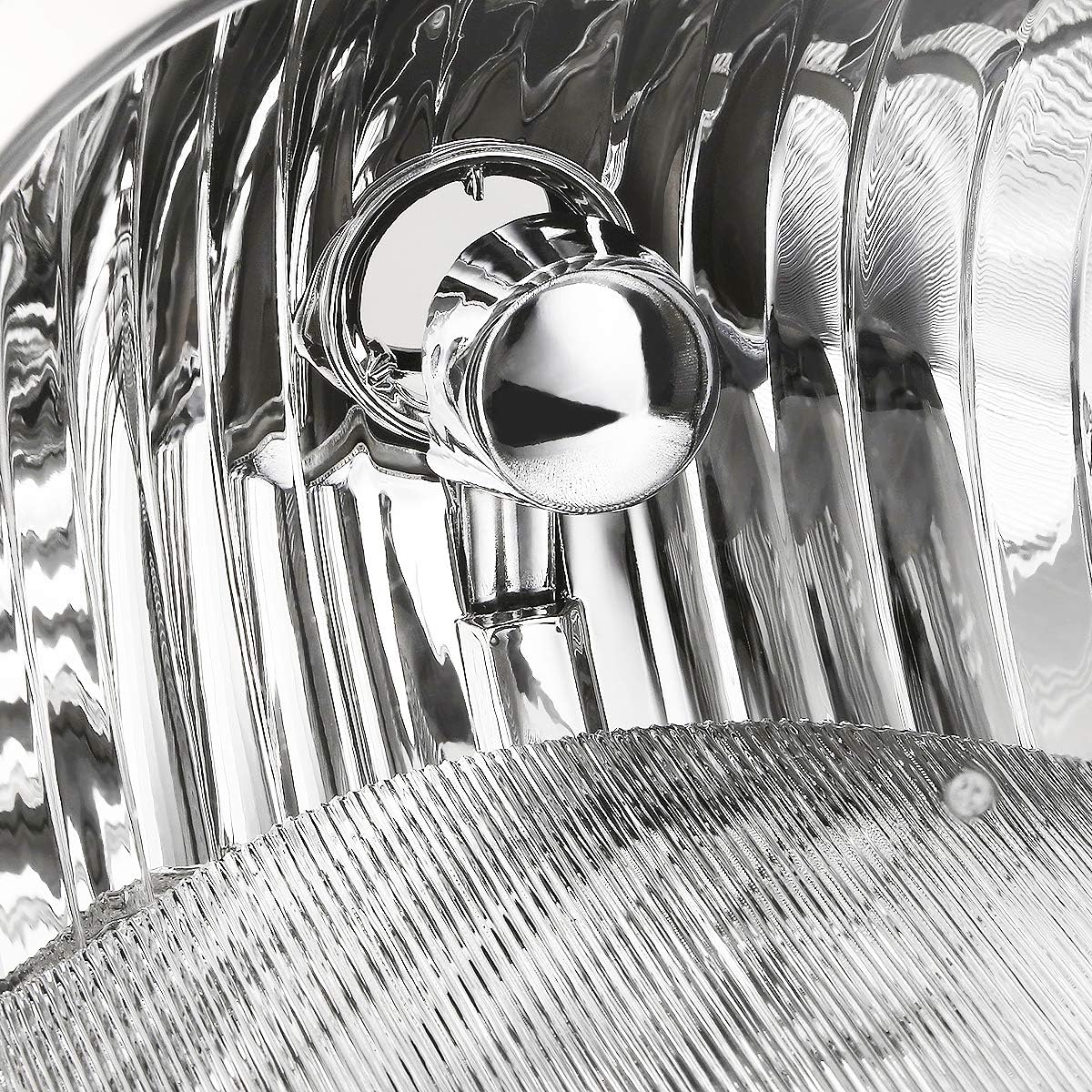 DNA MOTORING HL-OH-CC05-CH-AM Chrome Amber Headlights Compatible with 05-10 Cobalt / 07-10 G5 / 05-06 Pursuit,Left & Right Side