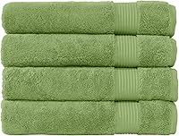 Vista 50 de Classic Turkish Towels CTT - Juego de 4 toallas de baño de alta calidad, hechas con 100% algodón turco, de secado rápido, altamente absorbentes