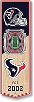 Vista 10 de YouTheFan NFL Banner de Estadio 3D - 6x19 pulgadas